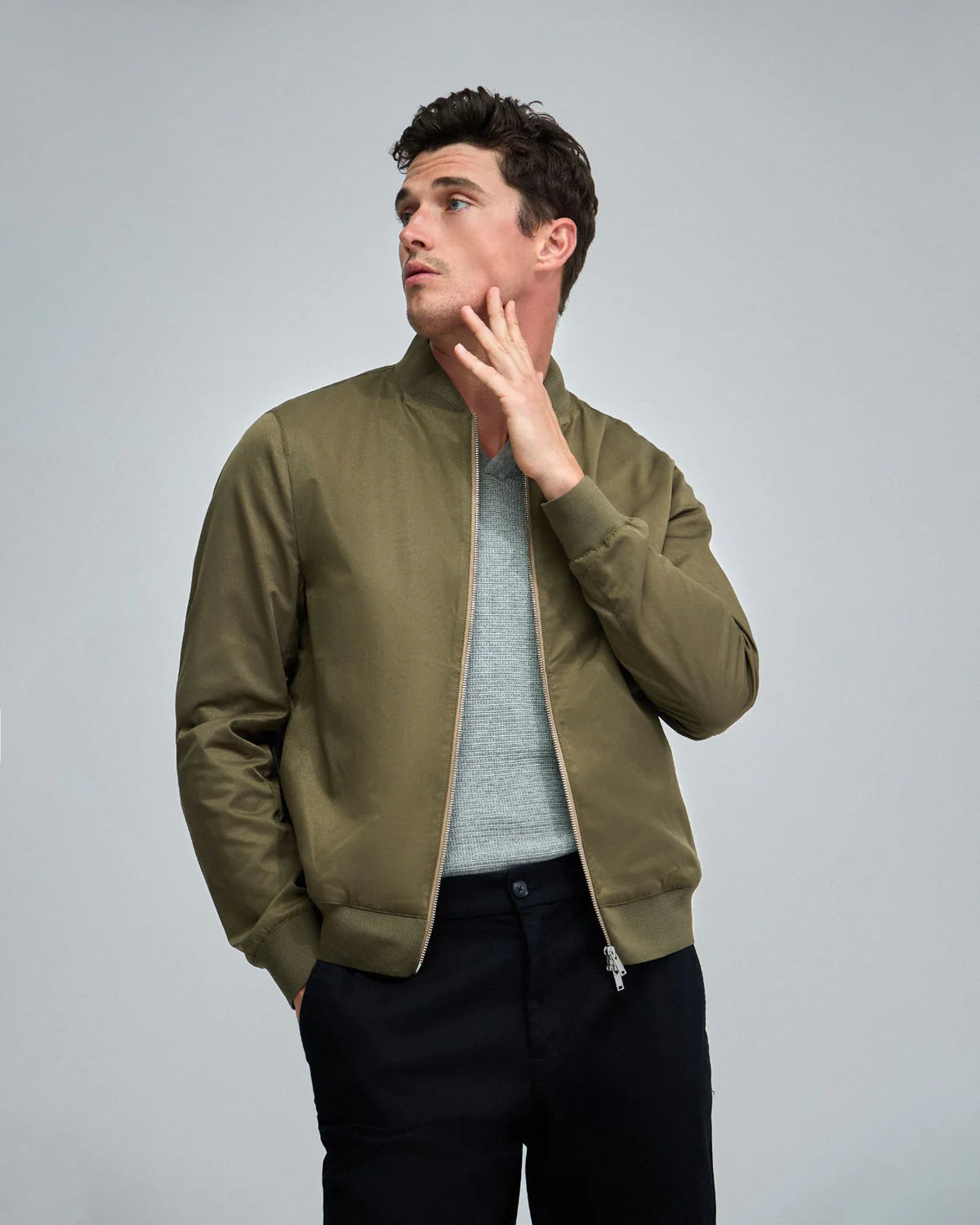 MNA CLOTHING ARTICLE #6737 MARCO BOMBER JACKET