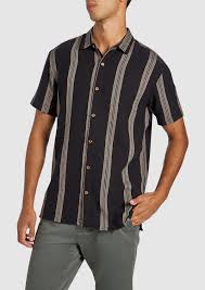 MNA CLOTHING ARTICLE #6722 STRIPE TEXTURED SHORT SLEEVE SHIRT