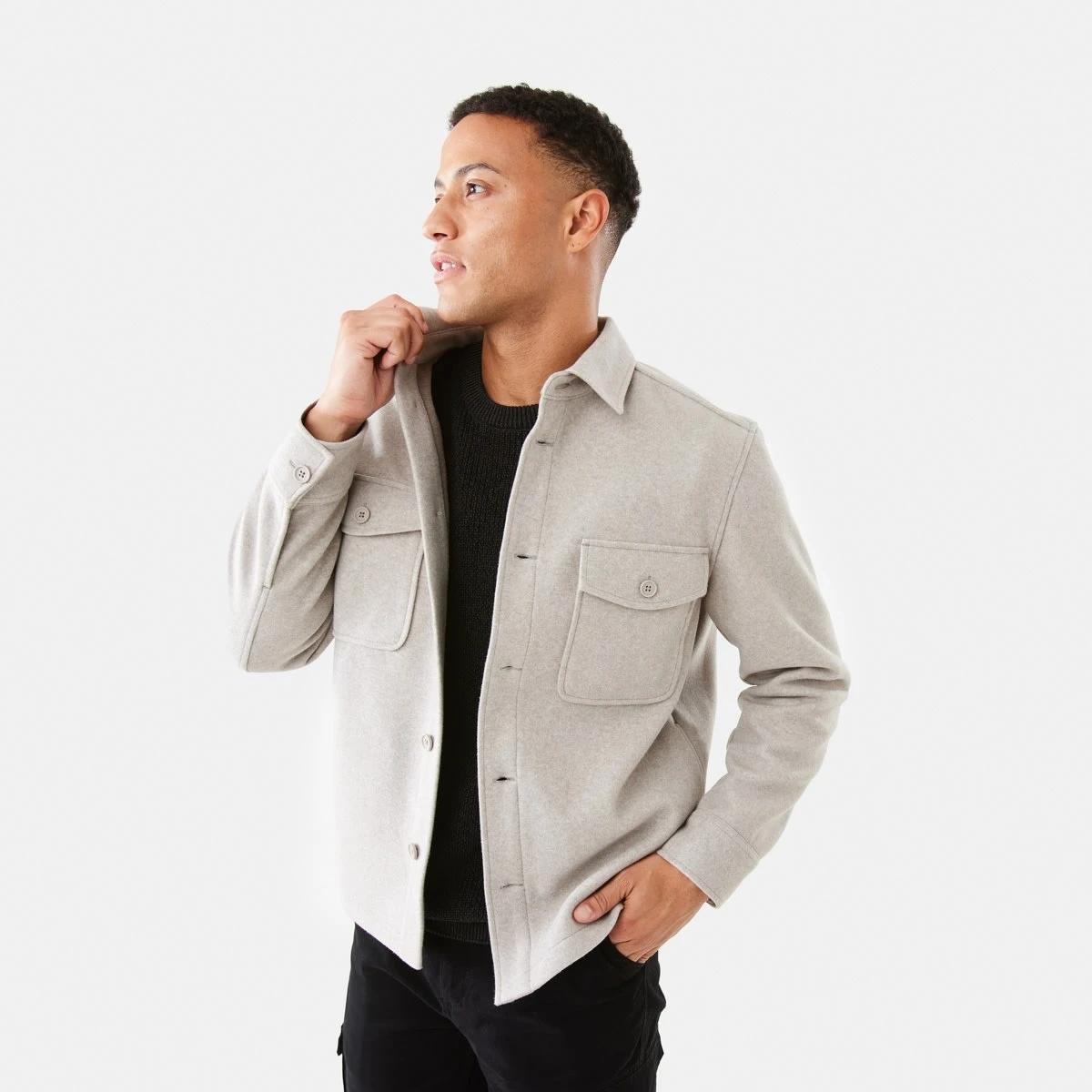 MNA CLOTHING ARTICLE # 6758 MELTON SHACKET