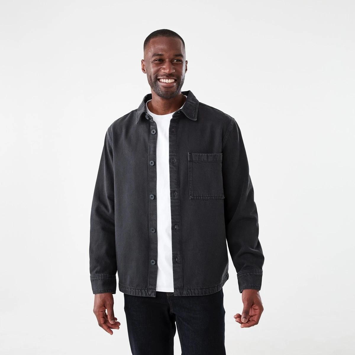 MNA CLOTHING ARTICLE # 6770 LONG SLEEVE DENIM SHIRT