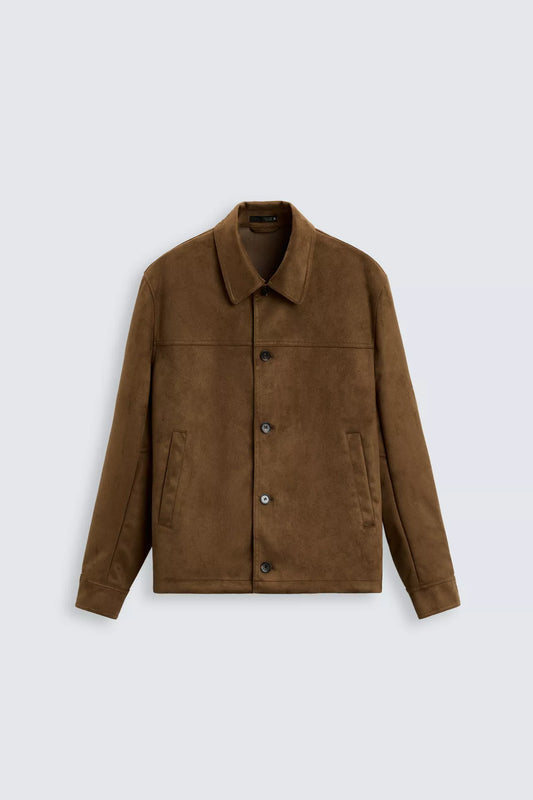 MNA CLOTHING ARTICLE #6734 SUEDE JACKET