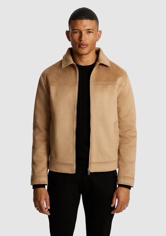 MNA CLOTHING ARTICLE #6738 FAUD SUEDE JACKET