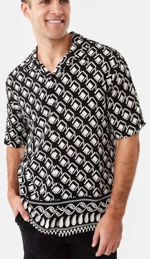 MNA CLOTHING ARTICLE#6750 SHORT SLEEVE PRINTED SHIRT